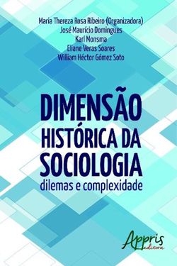 Dimensão histórica da sociologia