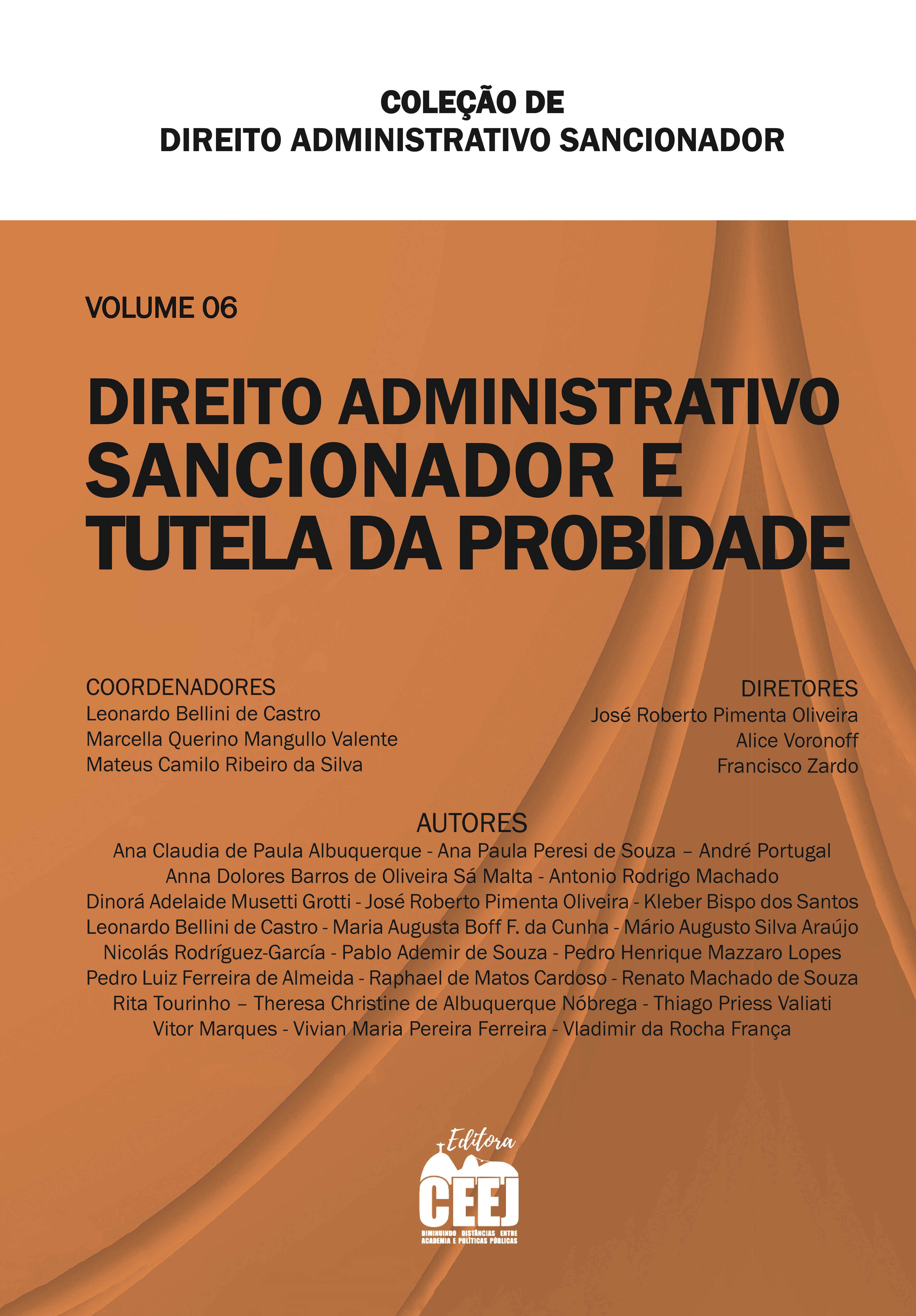 Direito Administrativo Sancionador e Tutela da Probidade