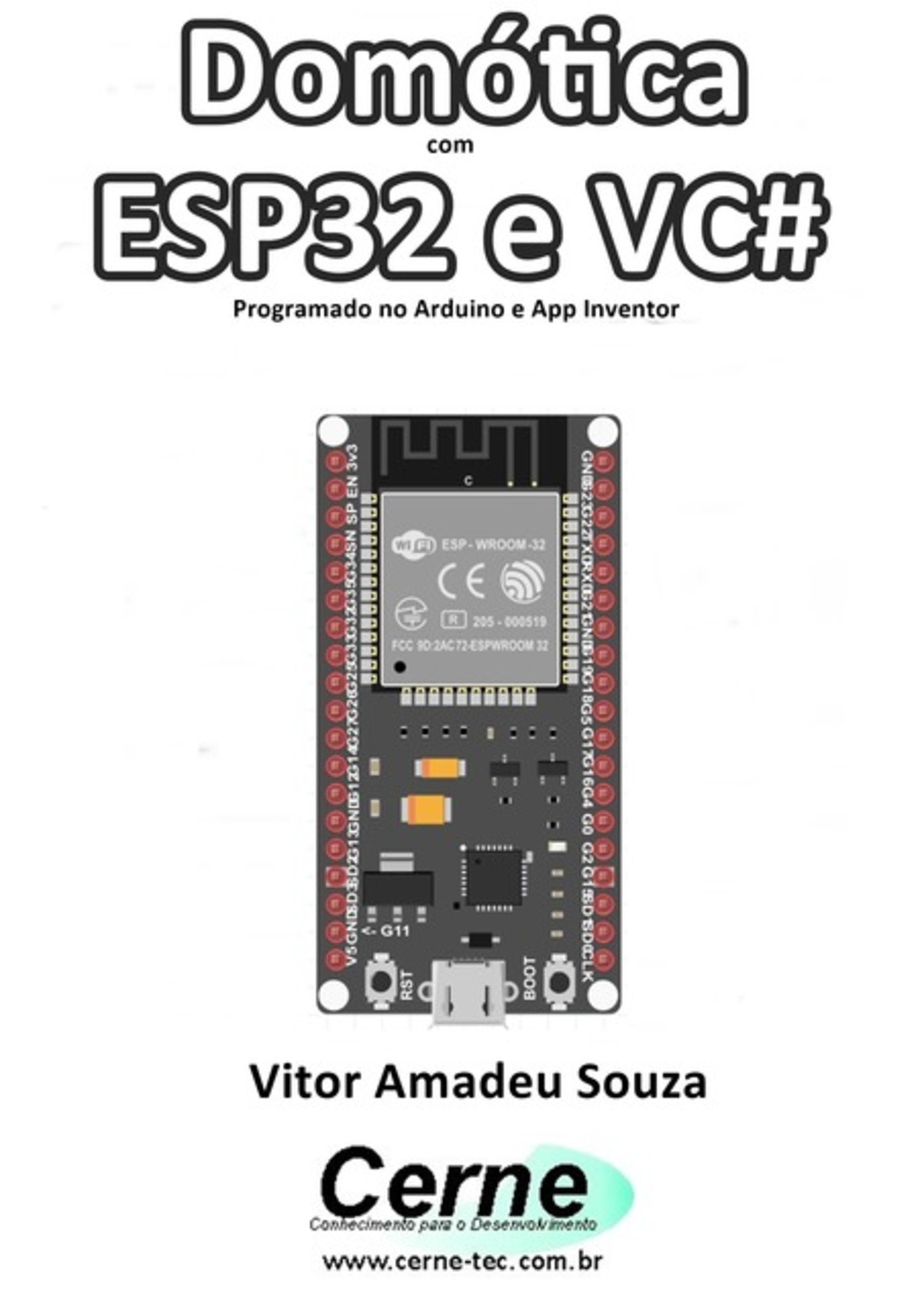 Domótica Com Esp32 E Vc# Programado No Arduino E App Inventor