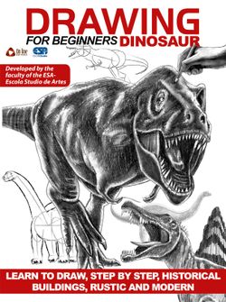 Drawing For Beginners – Dinosaur