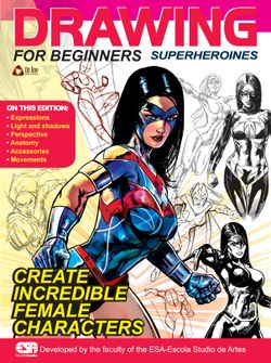 Drawing For Beginners – Superheroines