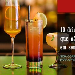 DRINK ALCOÓLICOS EXCLUSIVOS E FÁCEIS