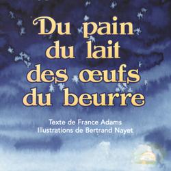 Du pain, du lait des oeufs et du beurre