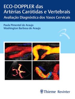 ECO-DOPPLER das Artérias Carótidas e Vertebrais