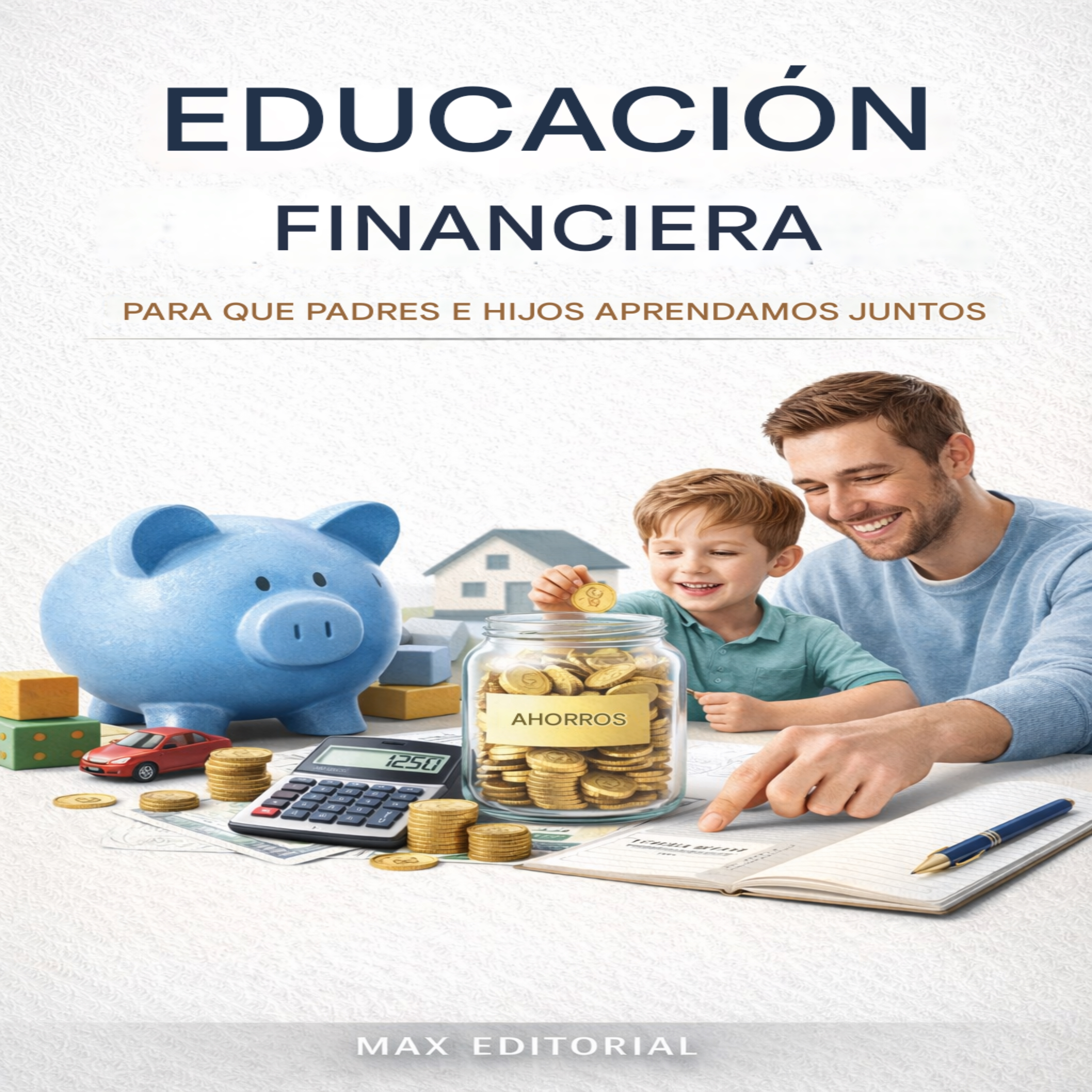Educación financiera para que padres e hijos aprendamos juntos.