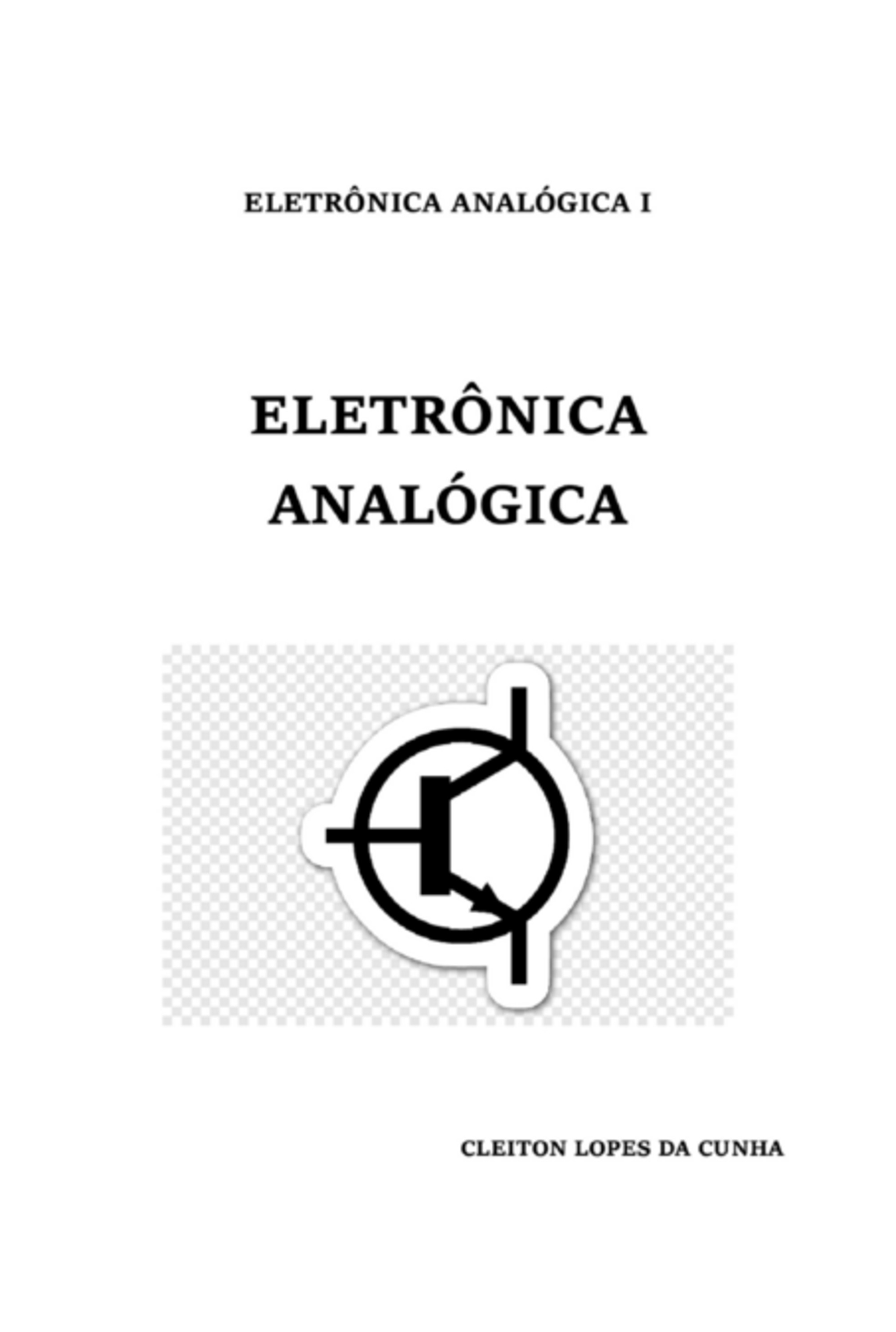 Eletrônica Analógica I