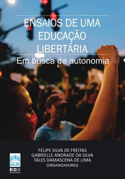 ENSAIOS DE UMA EDUCAÇÃO LIBERTÁRIA