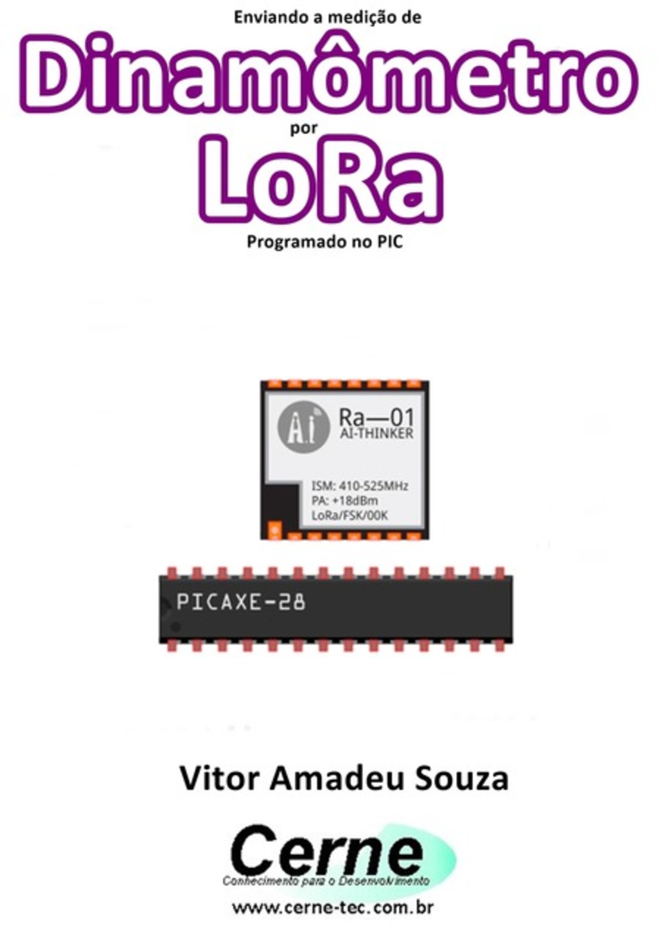 Enviando A Medição De Dinamômetro Por Lora Programado No Pic