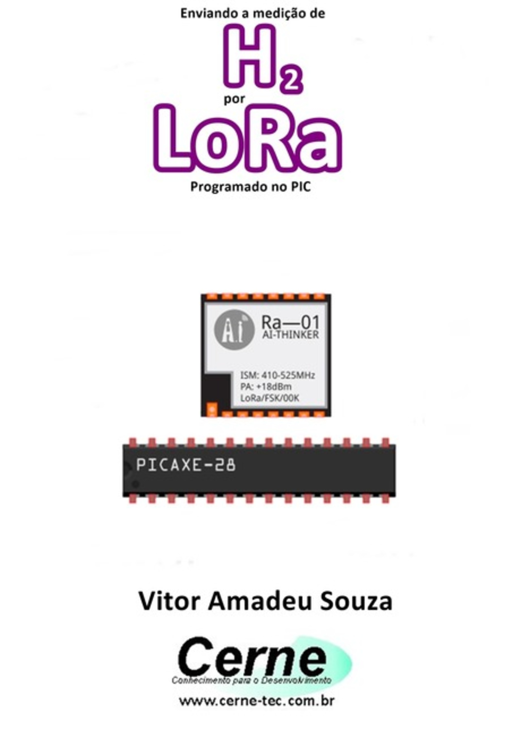 Enviando A Medição De H2 Por Lora Programado No Pic