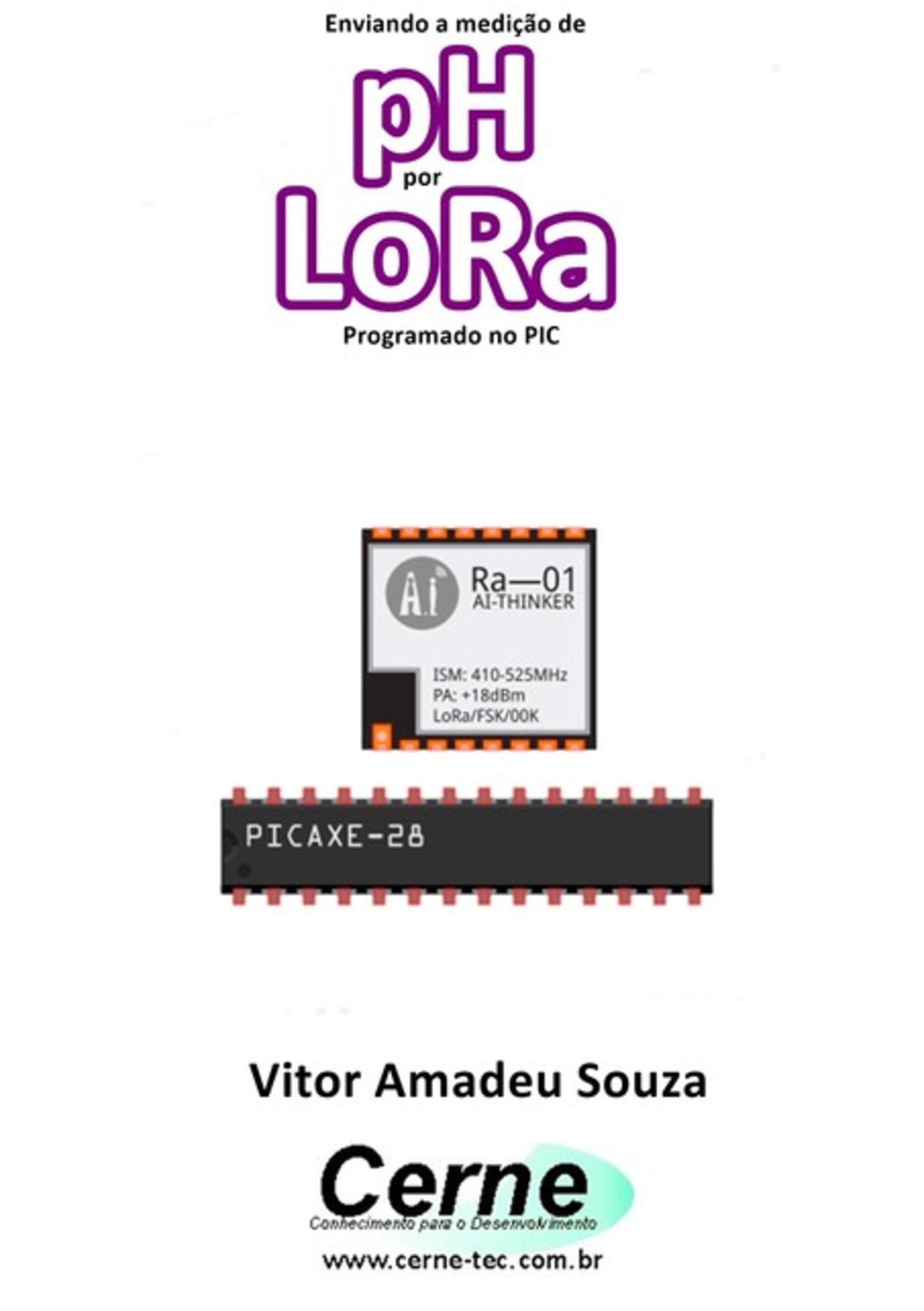 Enviando A Medição De Ph Por Lora Programado No Pic