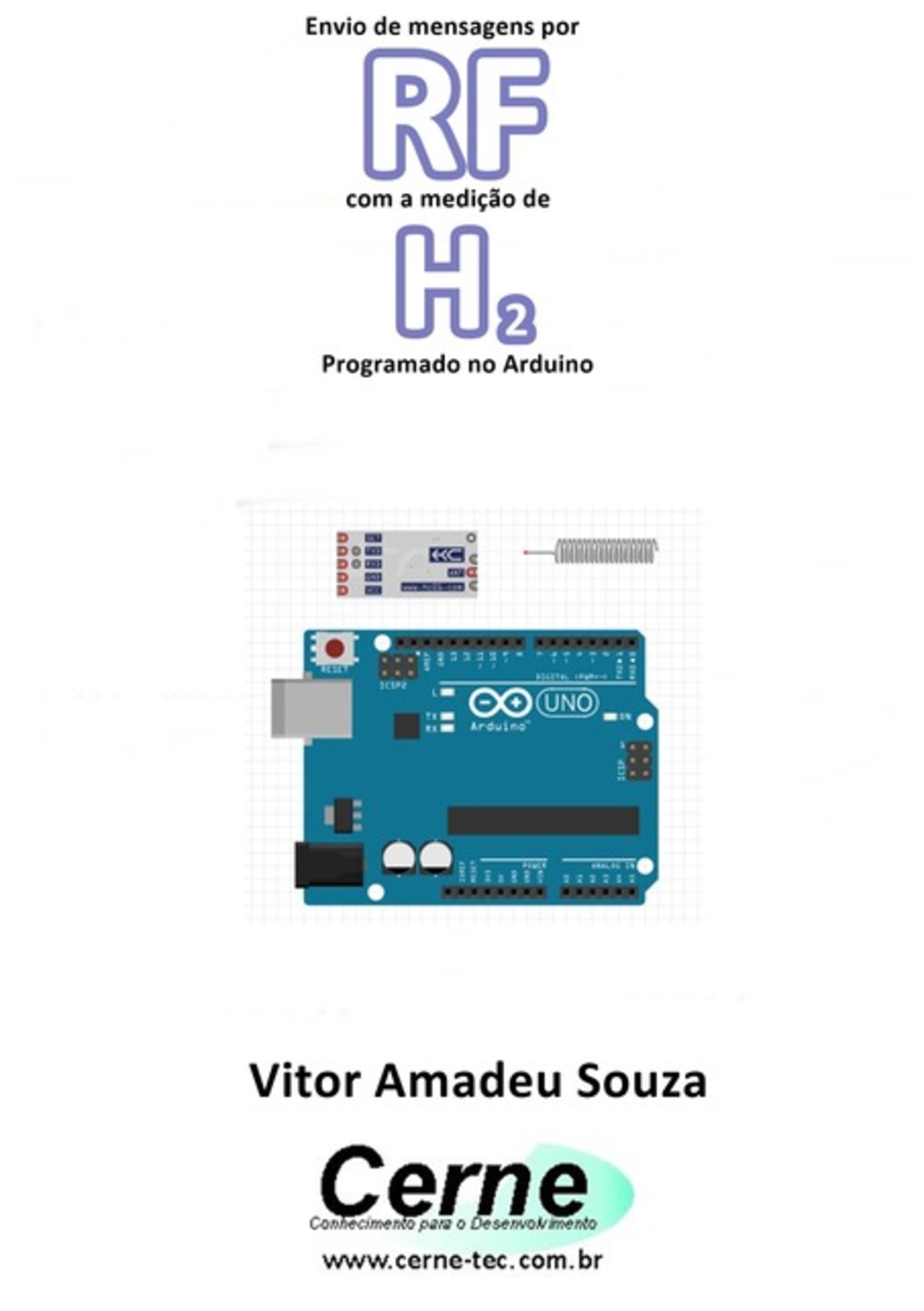 Envio De Mensagens Por Rf Com A Medição De H2 Programado No Arduino