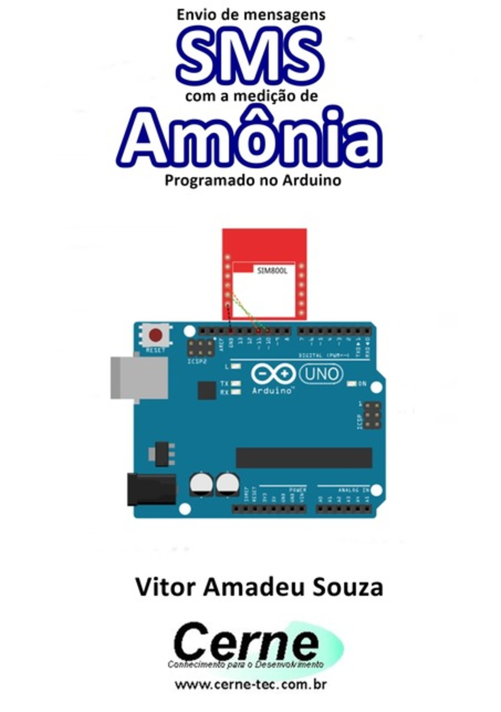 Envio De Mensagens Sms Com A Medição De Amônia Programado No Arduino