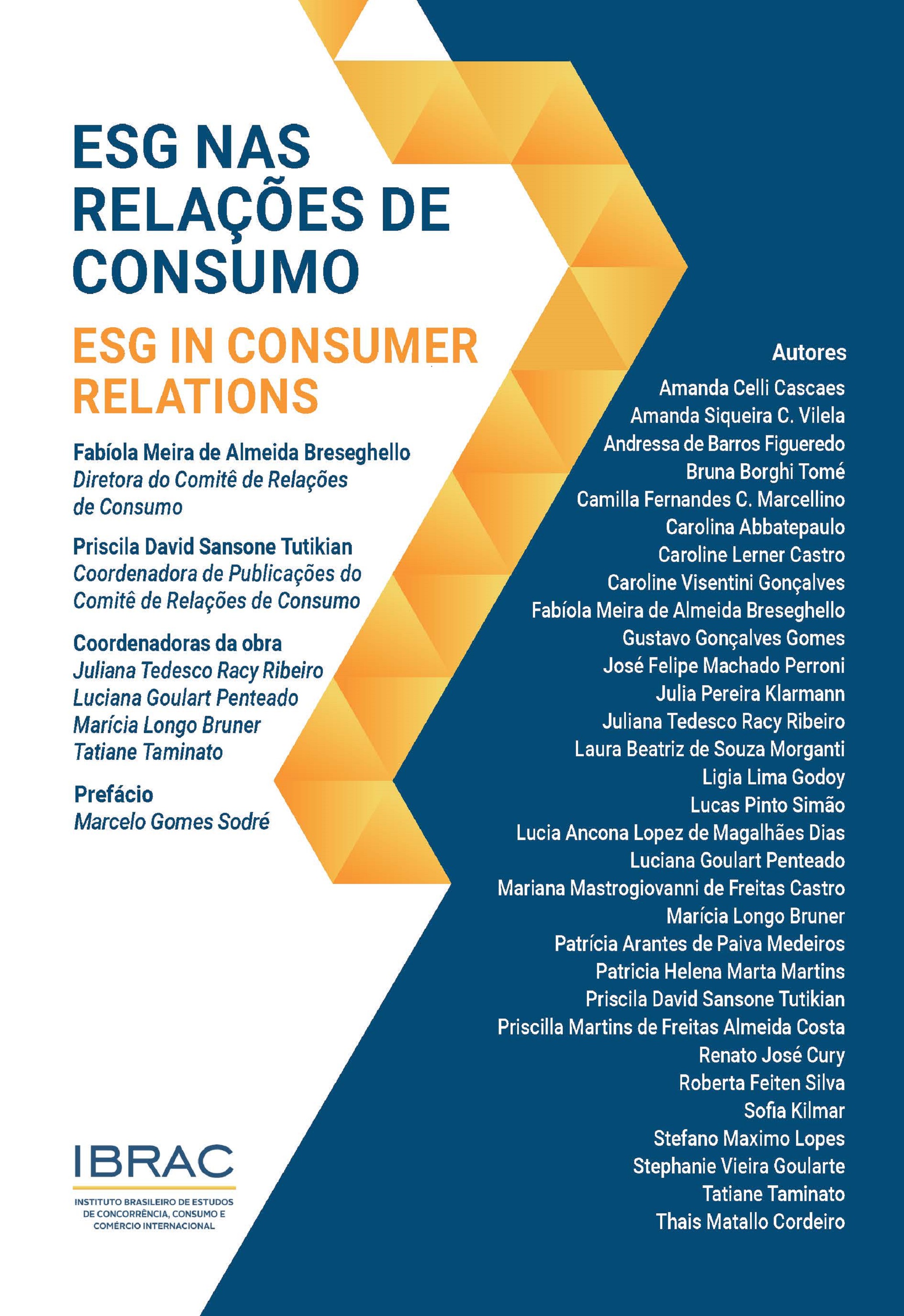 ESG nas relações de consumo