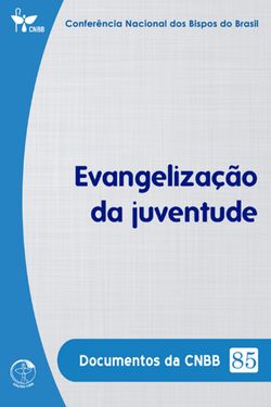 Evangelização da Juventude - Documentos da CNBB 85 - Digital