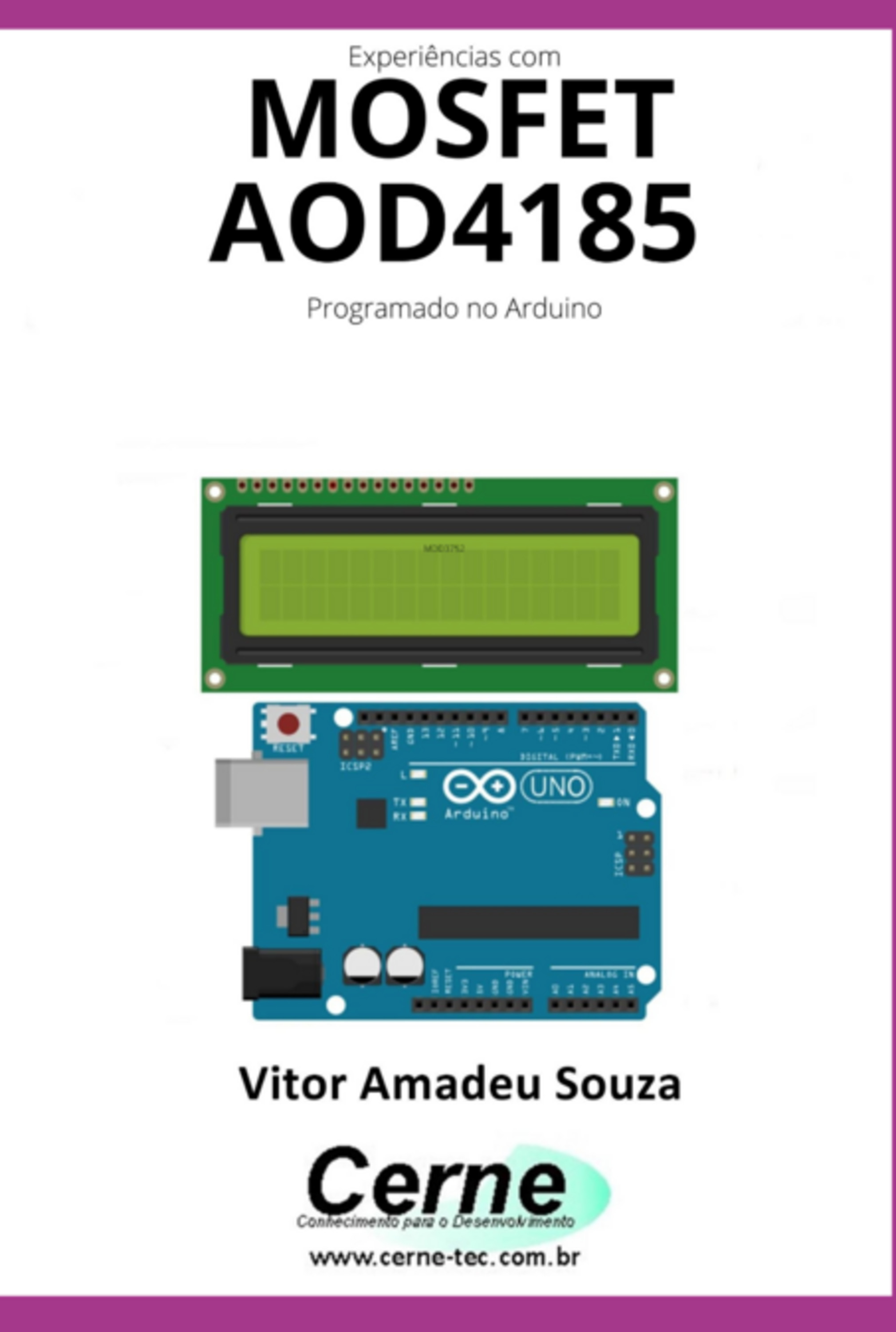 Experiências Com O Mosfet Aod4185 Programado No Arduino