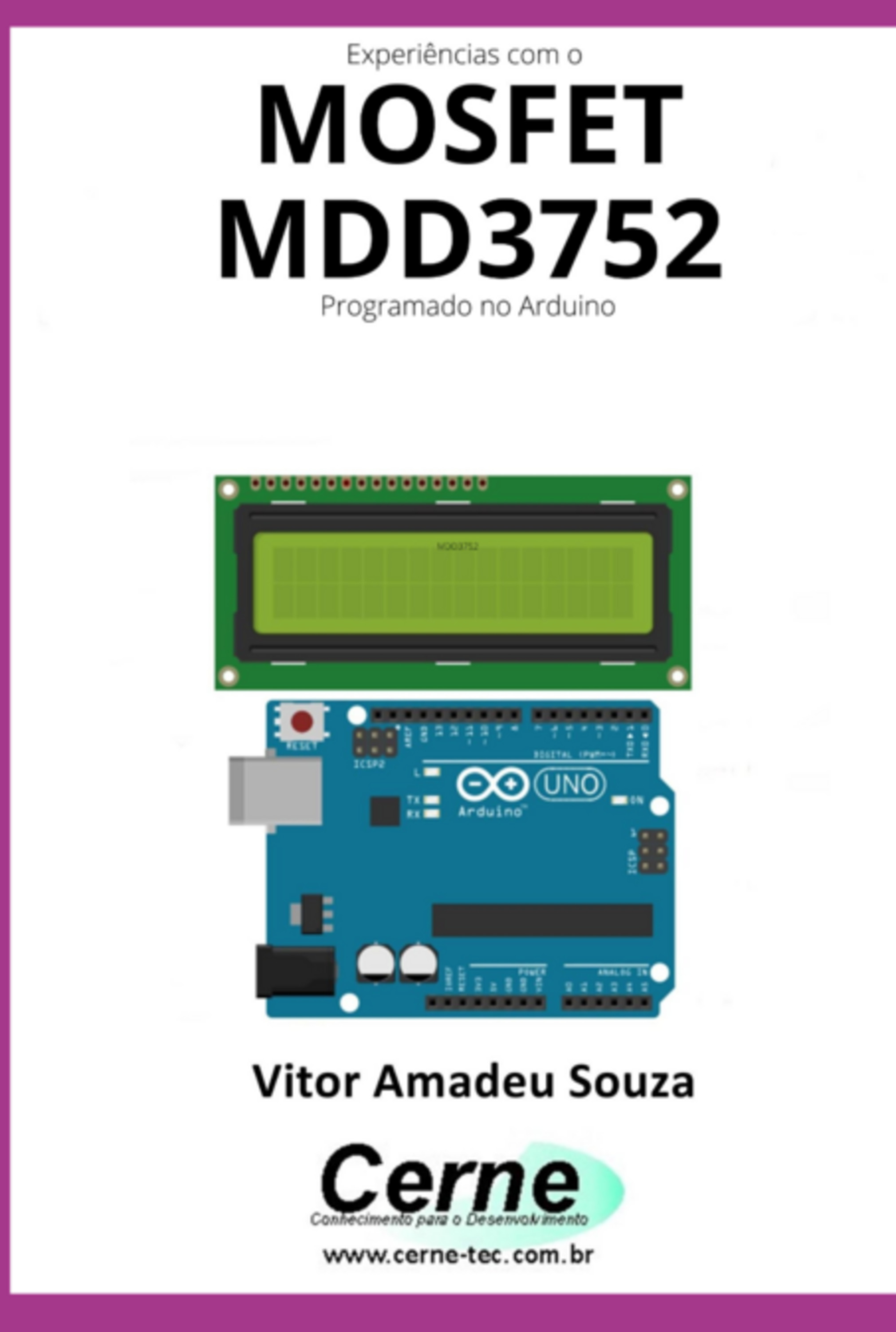 Experiências Com O Mosfet Mdd3752 Programado No Arduino