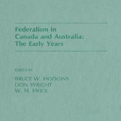 Federalism in Canada and Australia