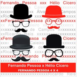 Fernando Pessoa X Hélio Cícero 