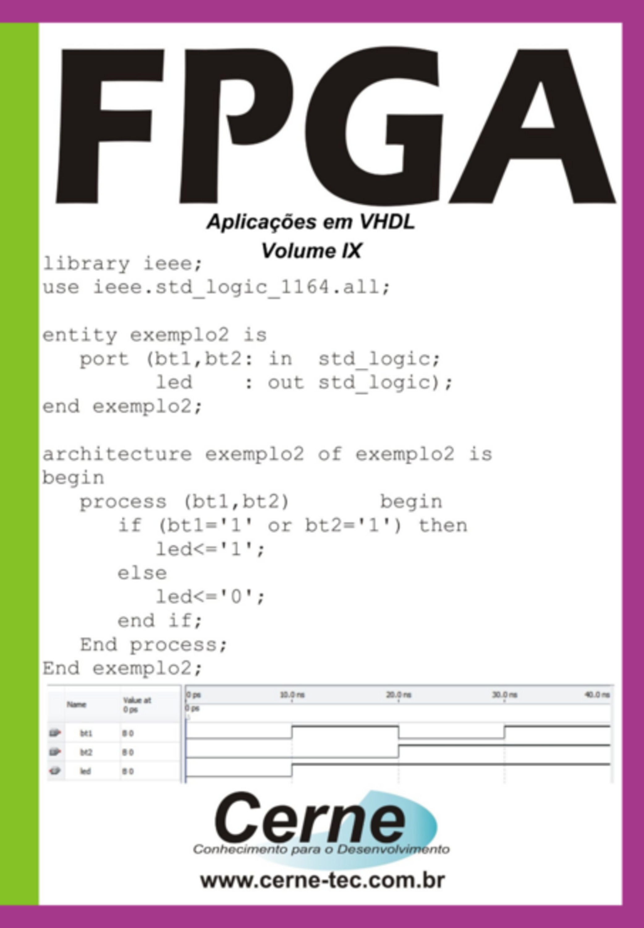 Fpga Aplicações Em Vhdl Volume Ix