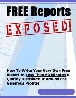 Free Reports Exposed!