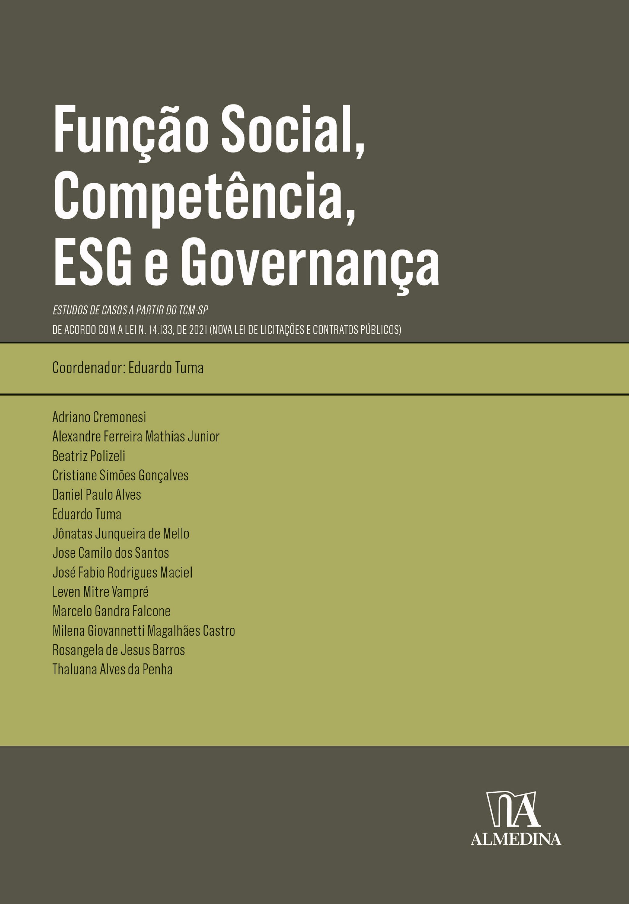 Função Social, Competência, ESG e Governança