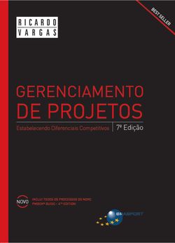 Gerenciamento de Projetos (7a. edição)