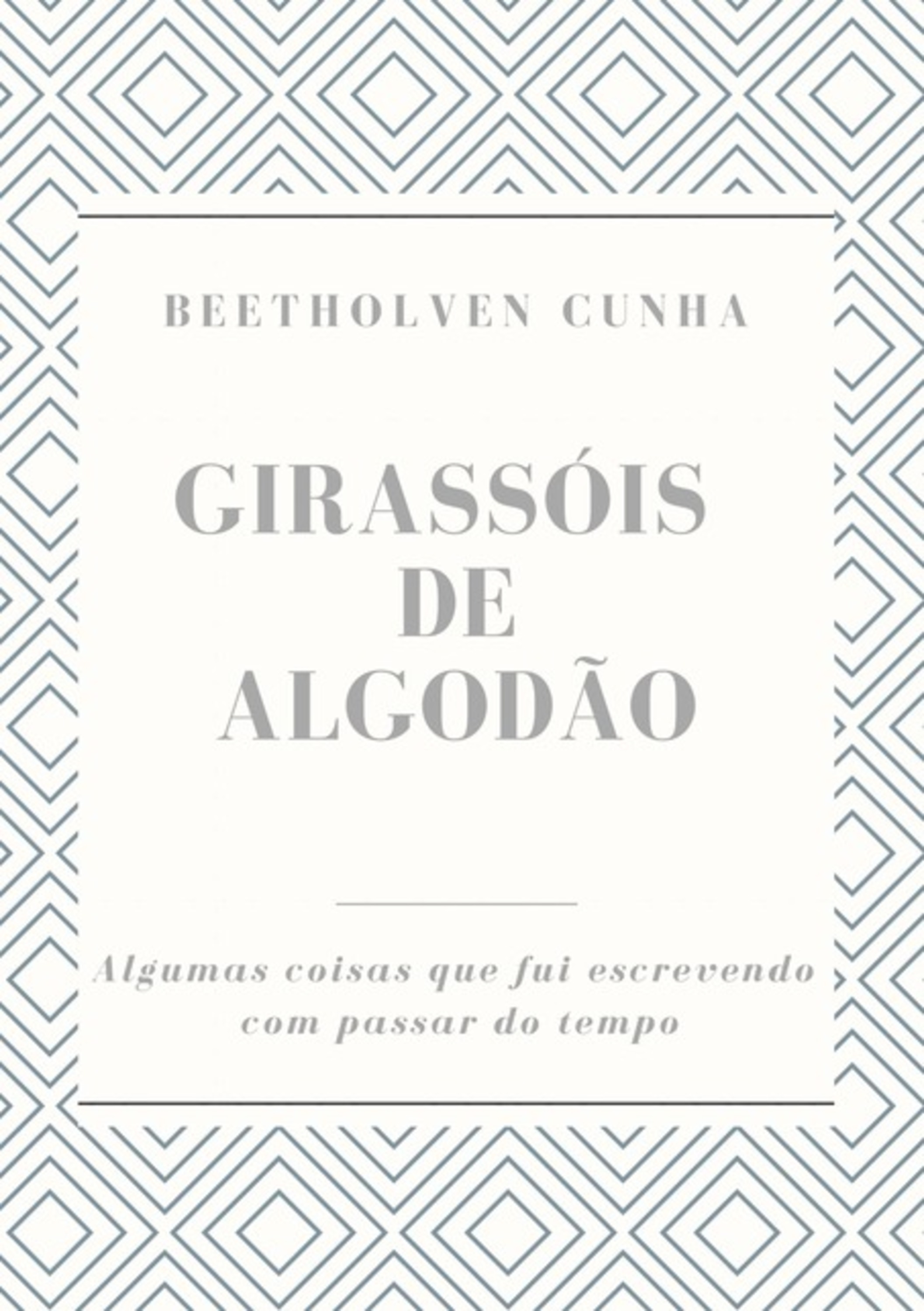 Girassóis De Algodão