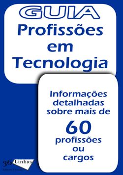 Guia 36 - Profissões em Tecnologia