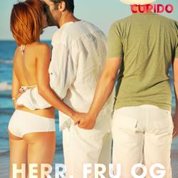 Herr, fru og den fremmede på stranden