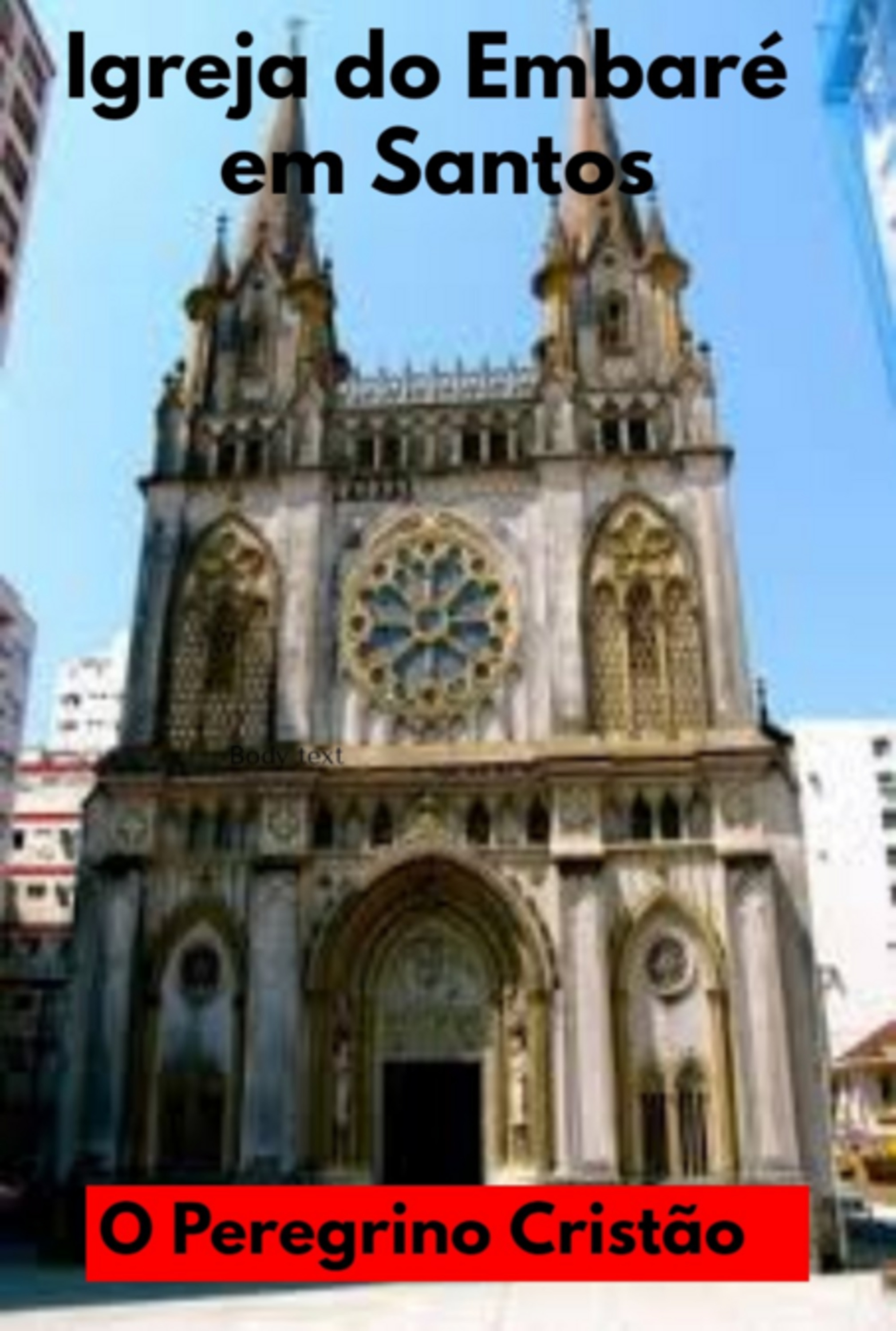 Igreja Do Embaré Em Santos