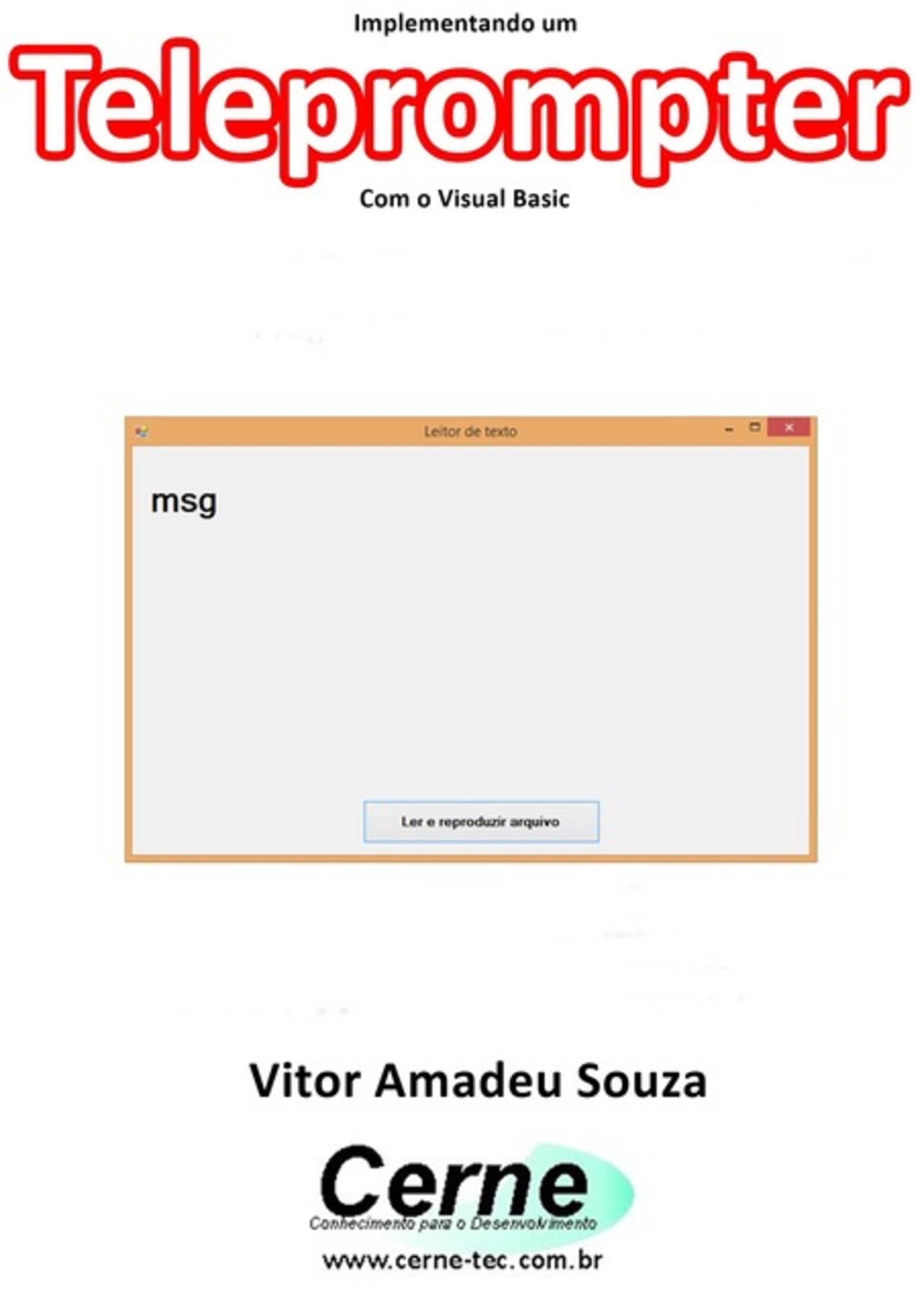 Implementando Um Teleprompter Com O Visual Basic