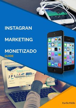 Instagram Marketing Monetizado- Guide