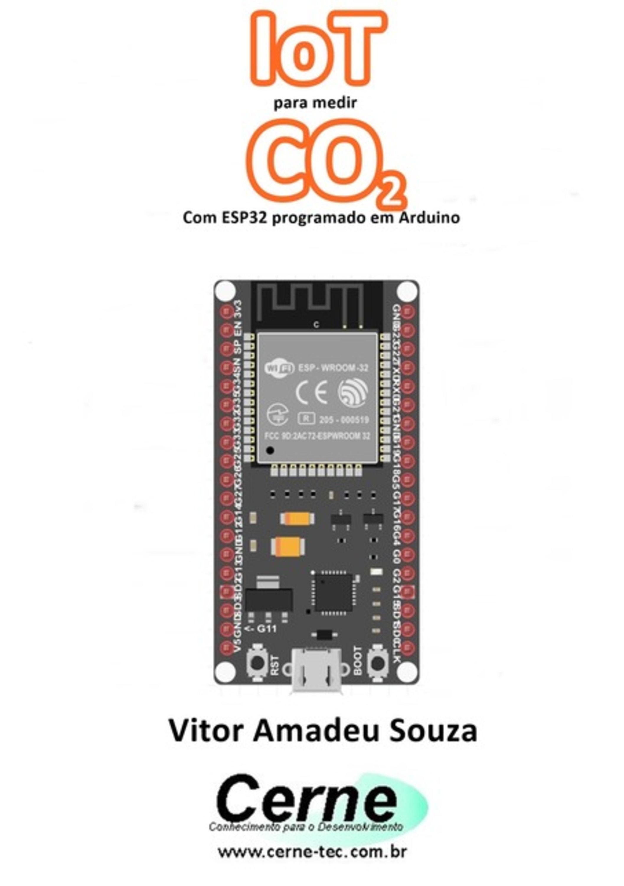 Iot Para Medir Co2 Com Esp32 Programado Em Arduino