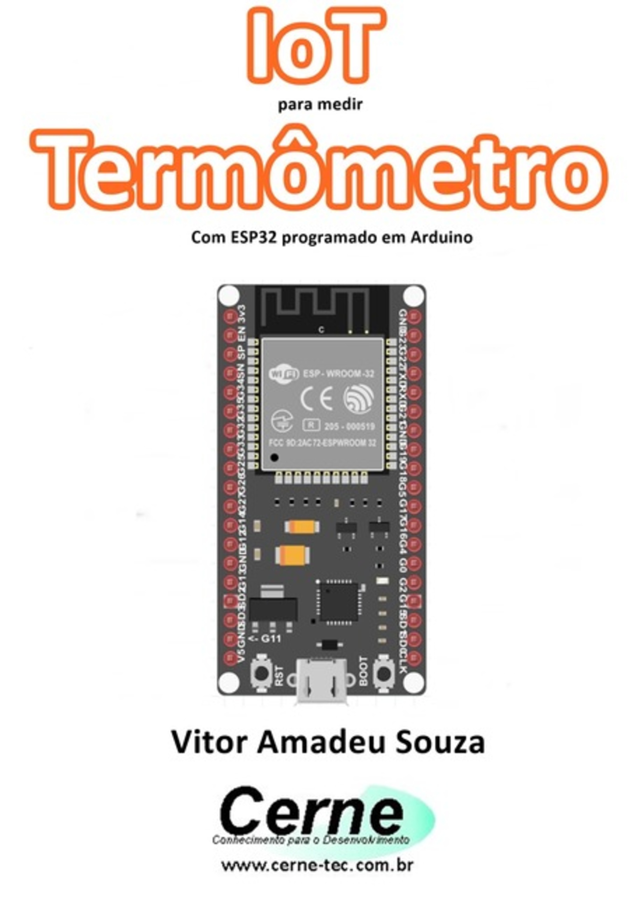 Iot Para Medir Termômetro Com Esp32 Programado Em Arduino