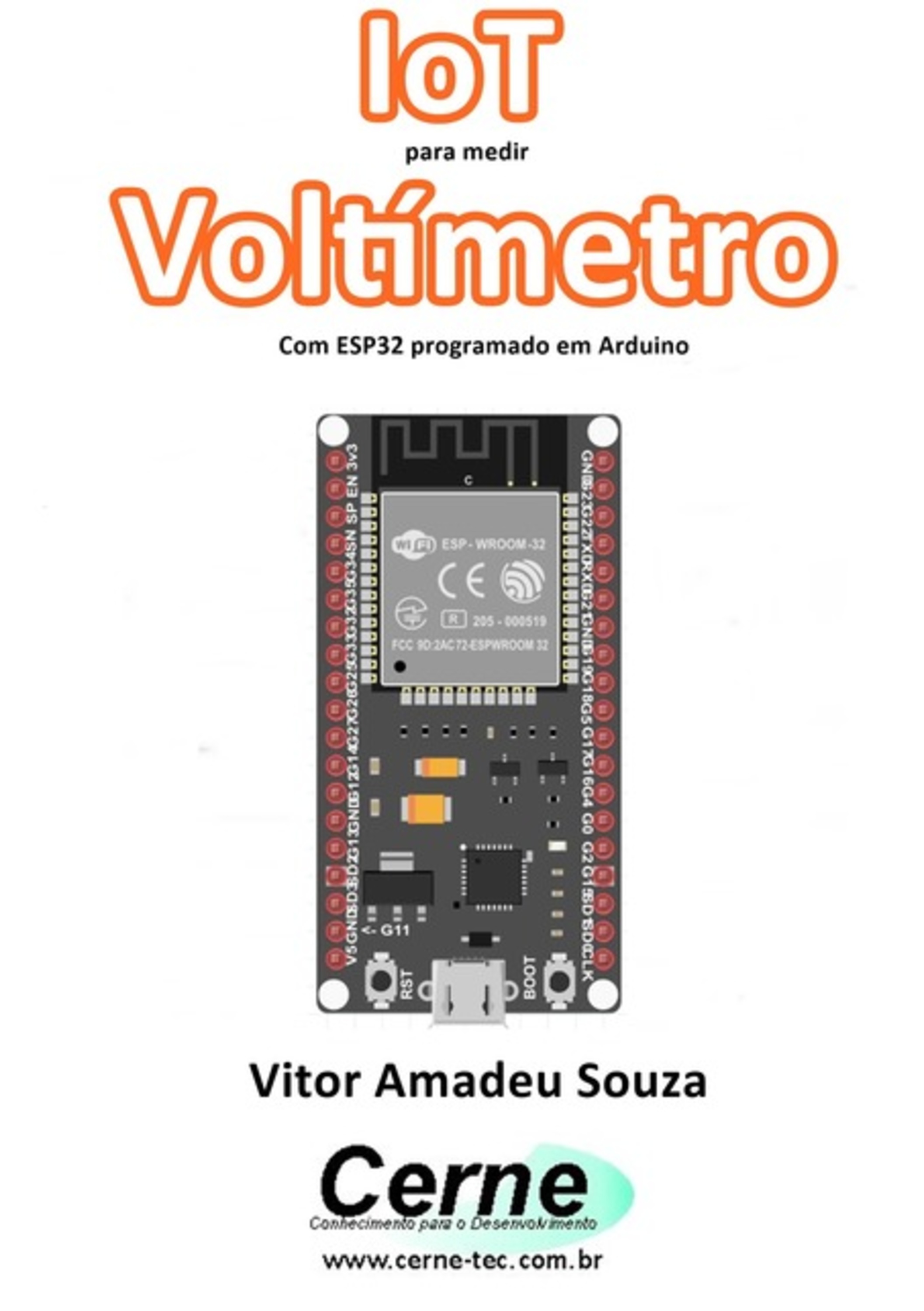 Iot Para Medir Voltímetro Com Esp32 Programado Em Arduino