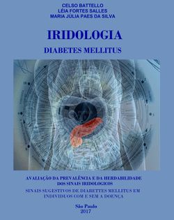 Iridologia - Diabetes Mellitus