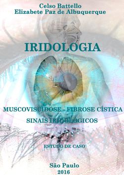 Iridologia e Fibrose Cística