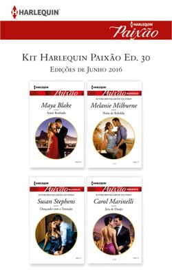 Kit Harlequin Harlequin Jessica Especial Junho 16 - Ed.30