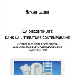 La discontinuité dans la littérature contemporaine