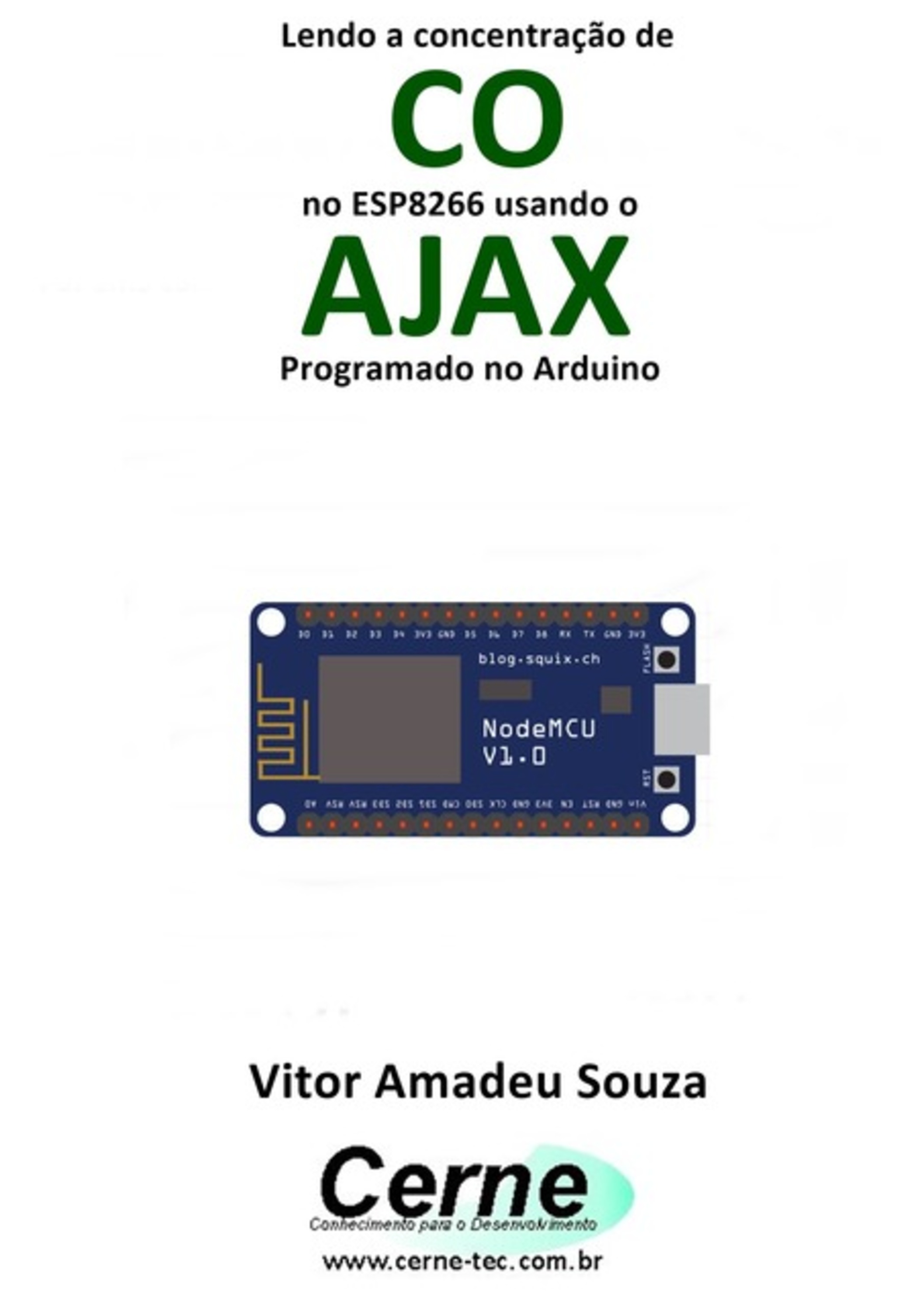 Lendo A Concentração De Co No Esp8266 Usando O Ajax Programado No Arduino