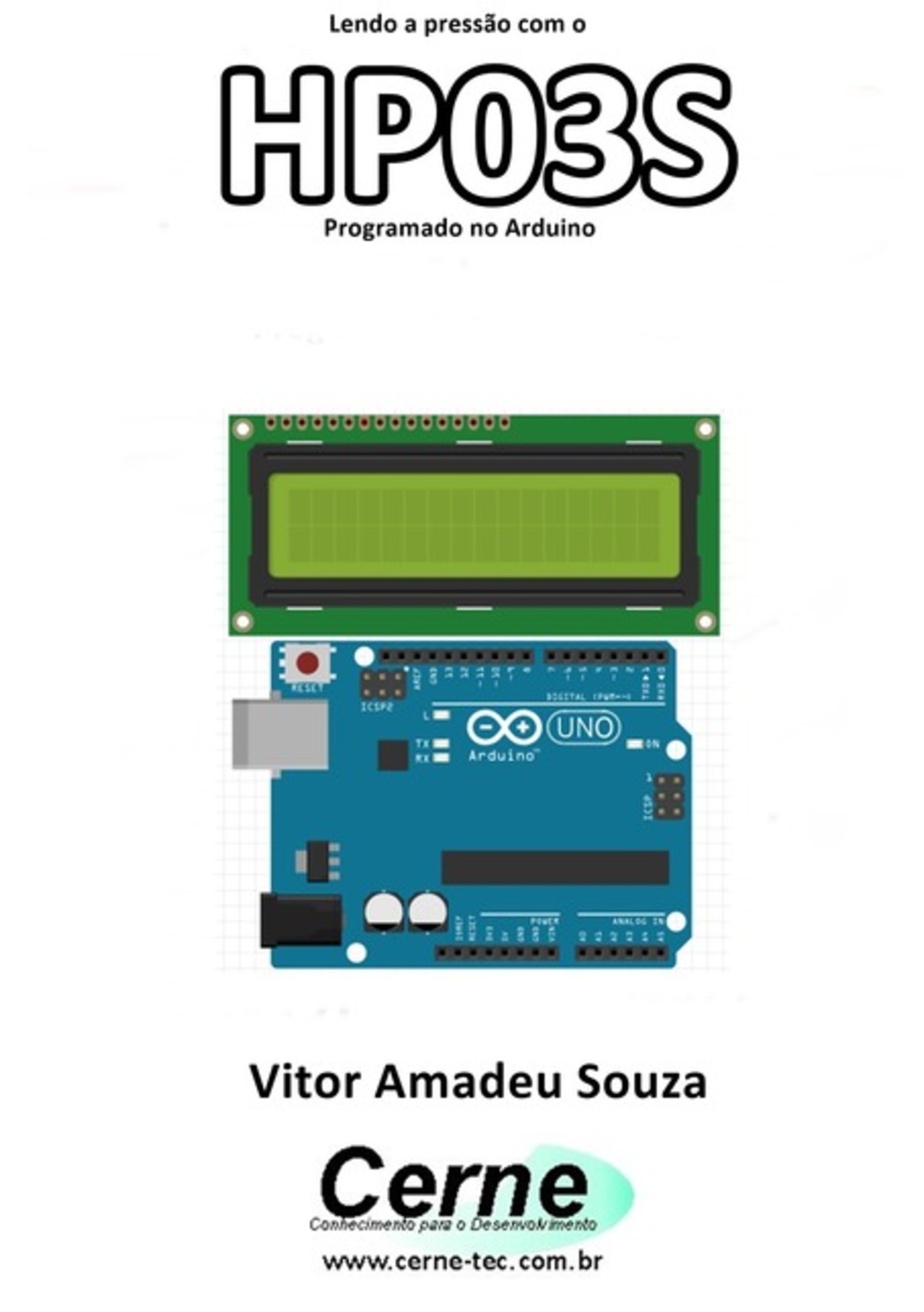 Lendo A Pressão Com O Hp03s Programado No Arduino