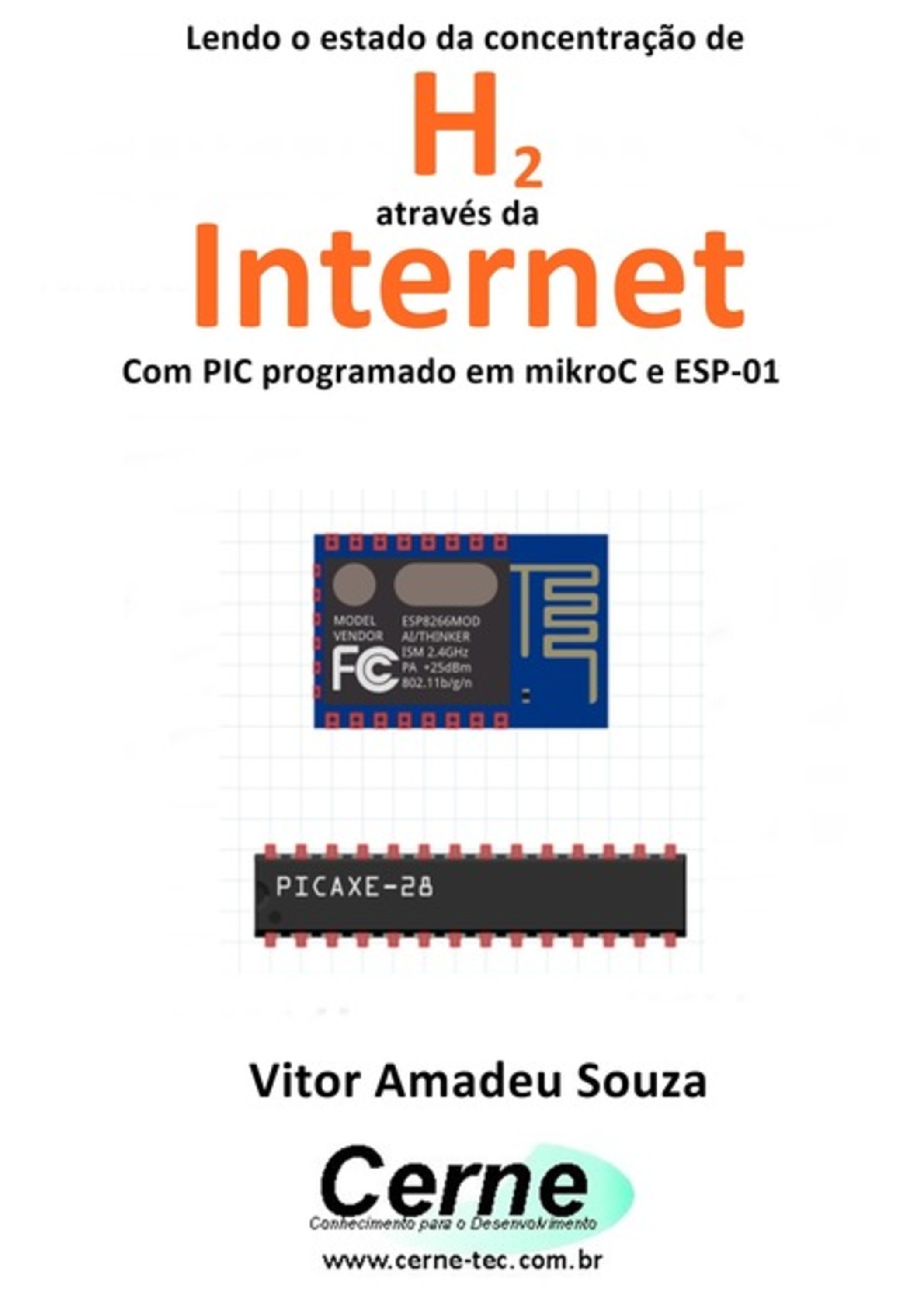 Lendo O Estado Da Concentração De H2 Através Da Internet Com Pic Programado Em Mikroc E Esp-01