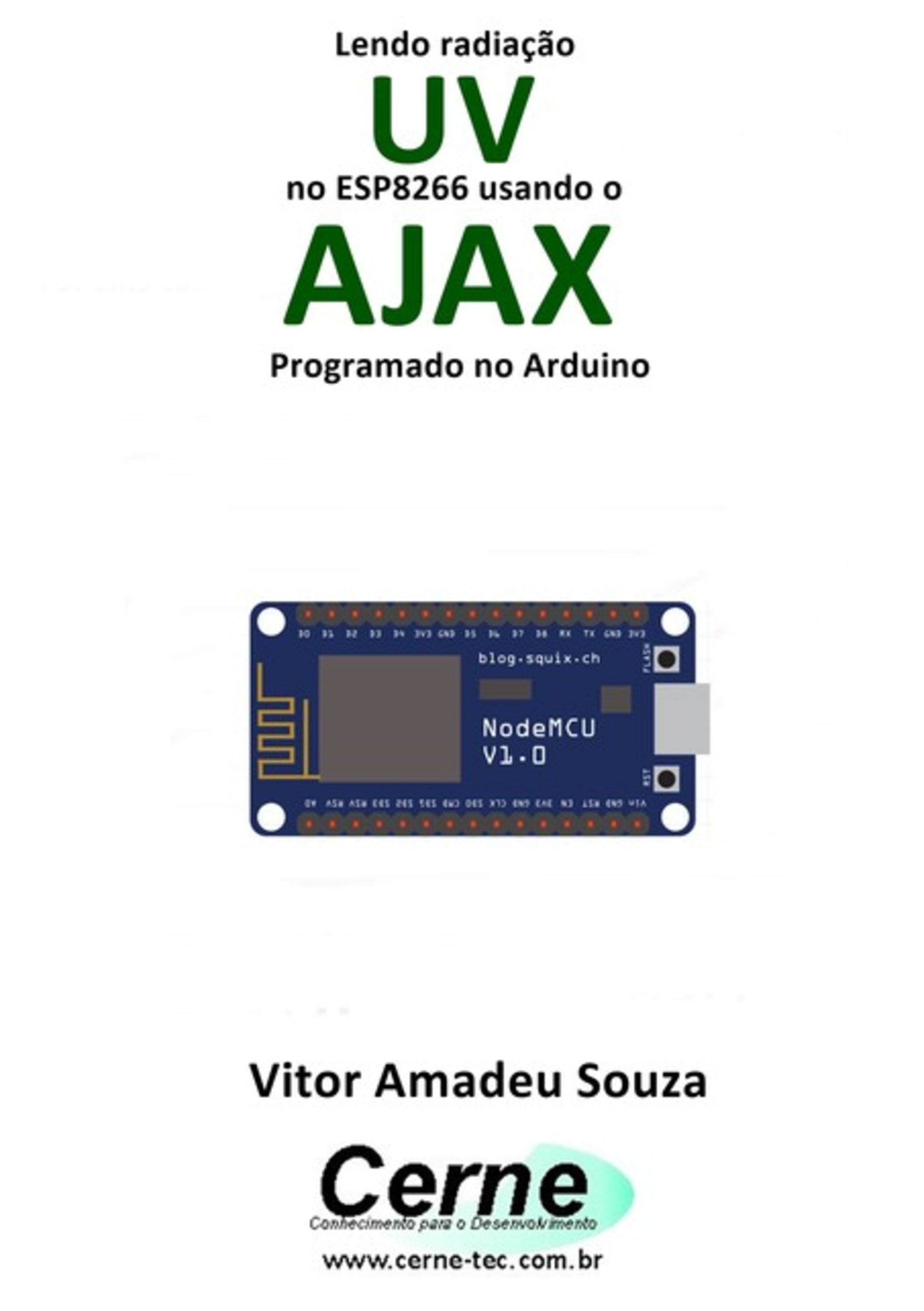 Lendo Radiação Uv No Esp8266 Usando O Ajax Programado No Arduino