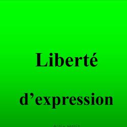 LIBERTÉ D'EXPRESSION