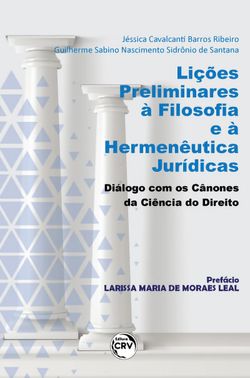 Lições preliminares à filosofia e à hermenêutica jurídicas