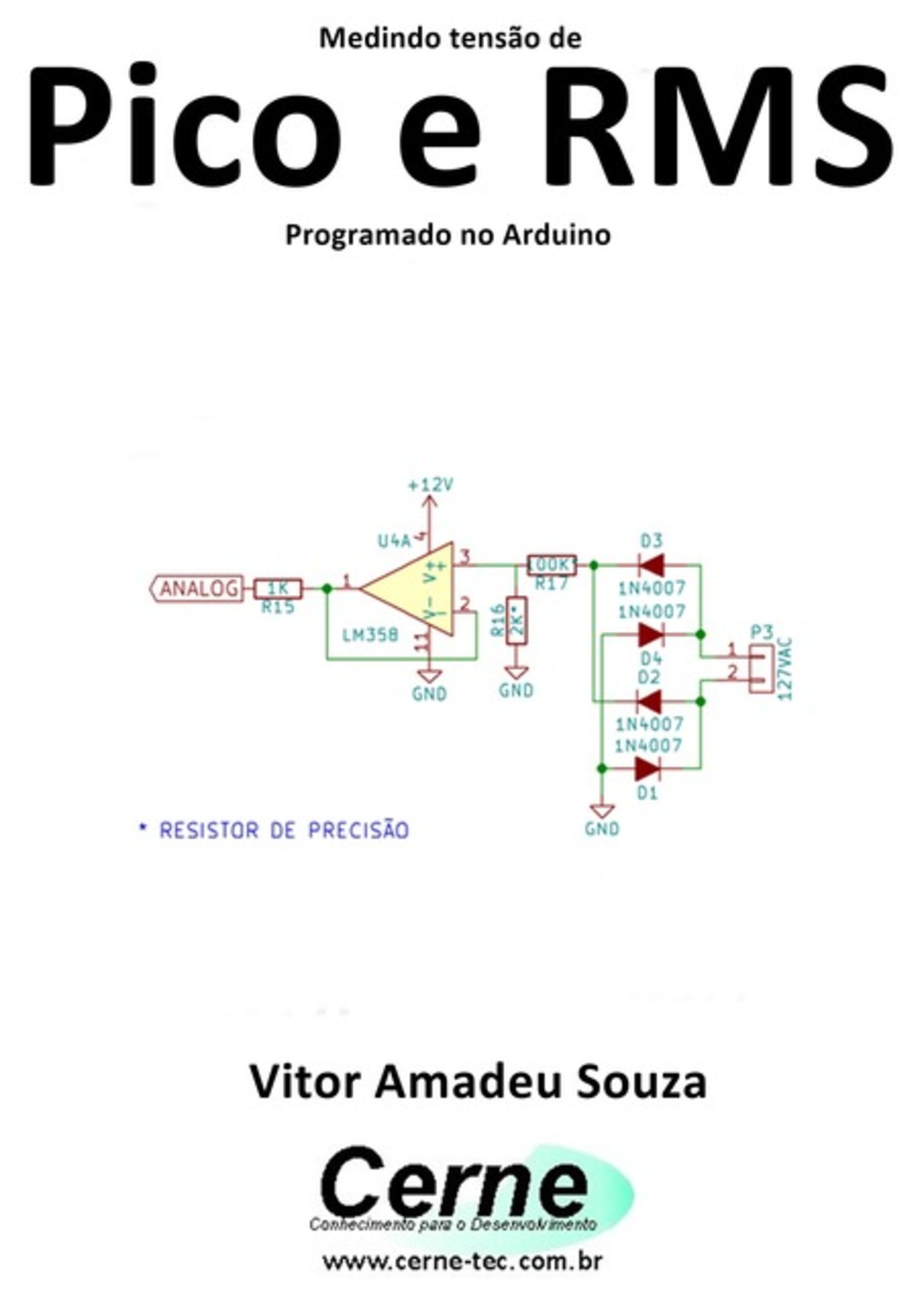 Medindo Tensão De Pico E Rms Programado No Arduino