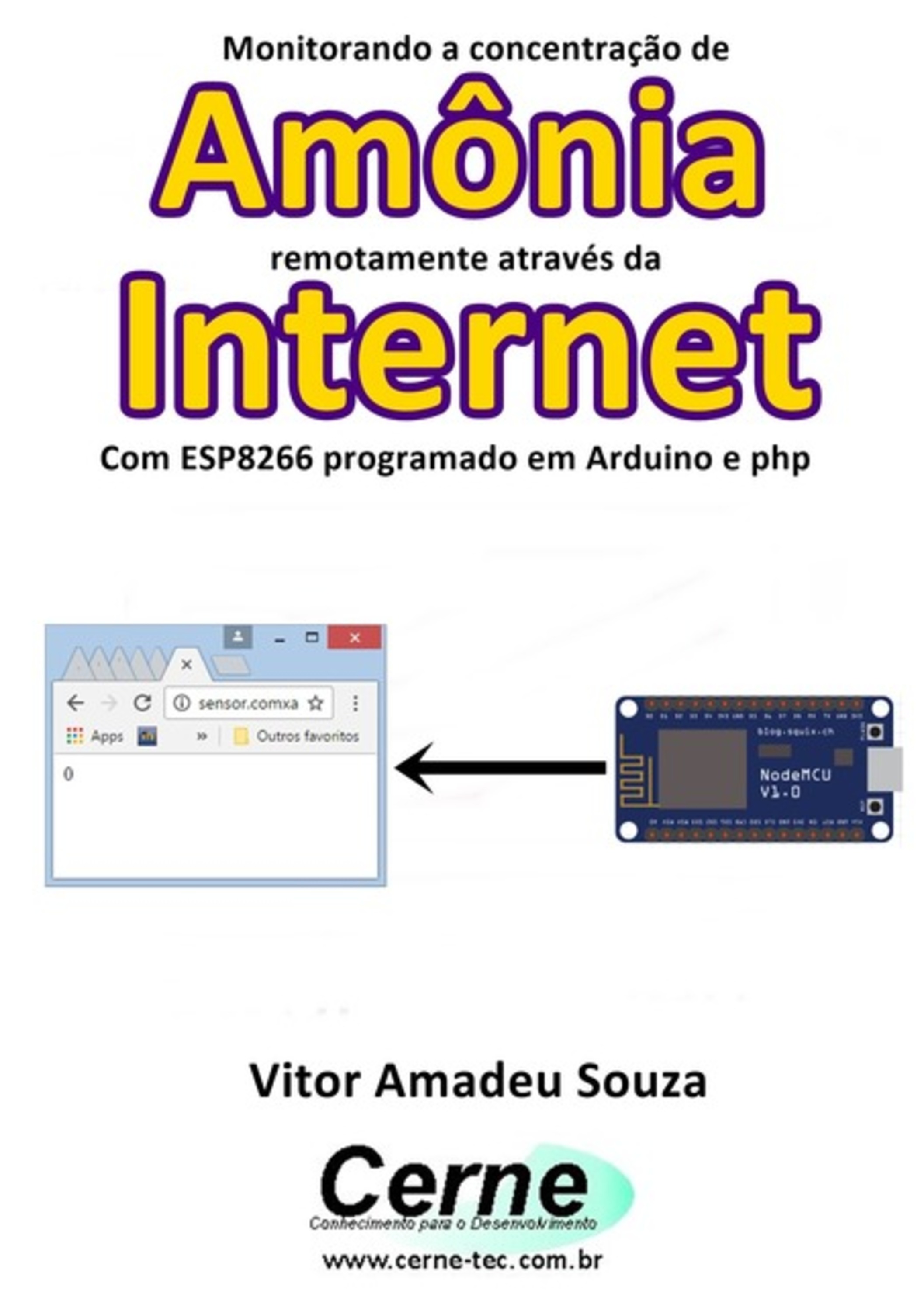 Monitorando A Concentração De Amônia Remotamente Através Da Internet Com Esp8266 Programado Em Arduino E Php