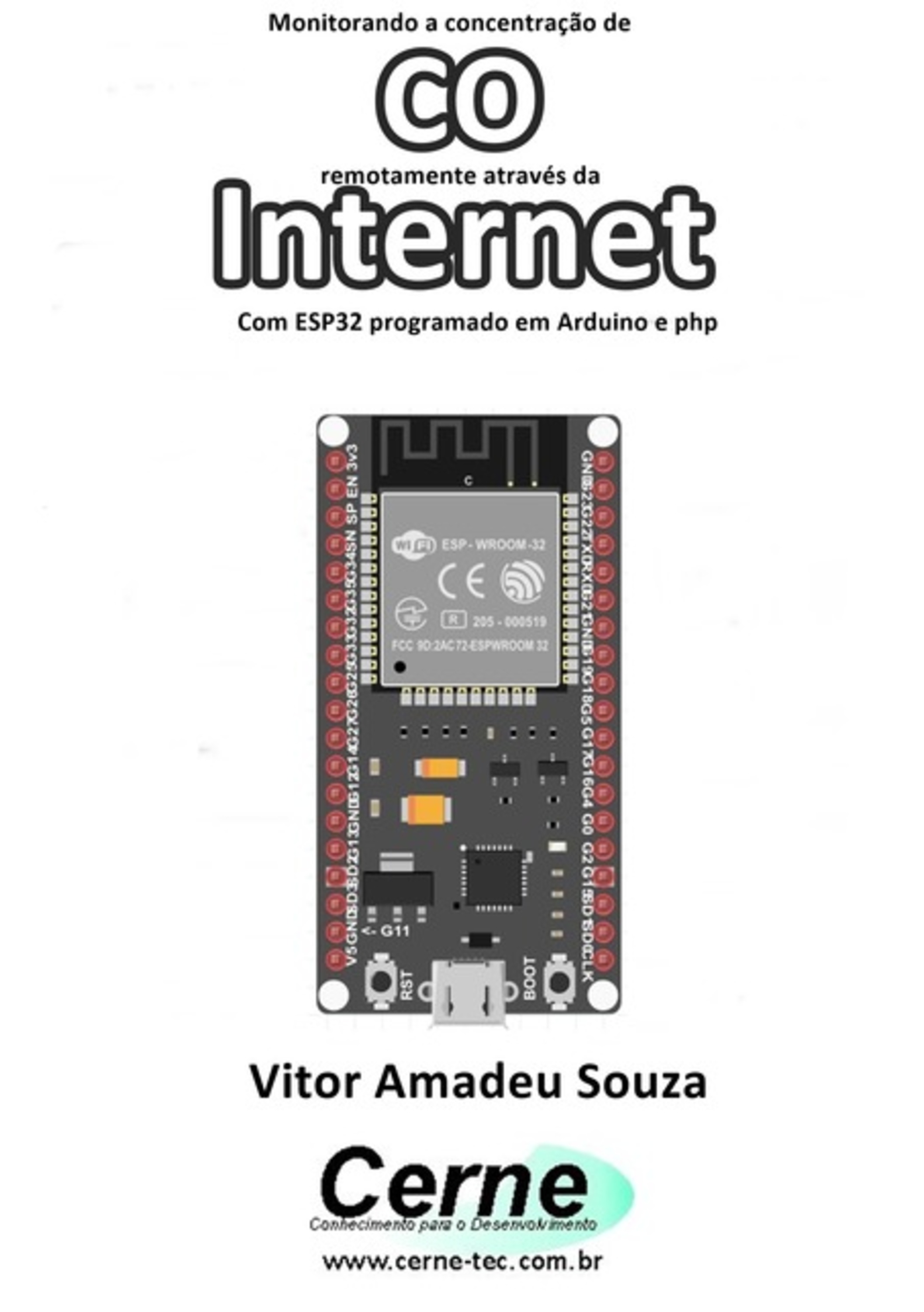 Monitorando A Concentração De Co Remotamente Através Da Internet Com Esp32 Programado Em Arduino E Php