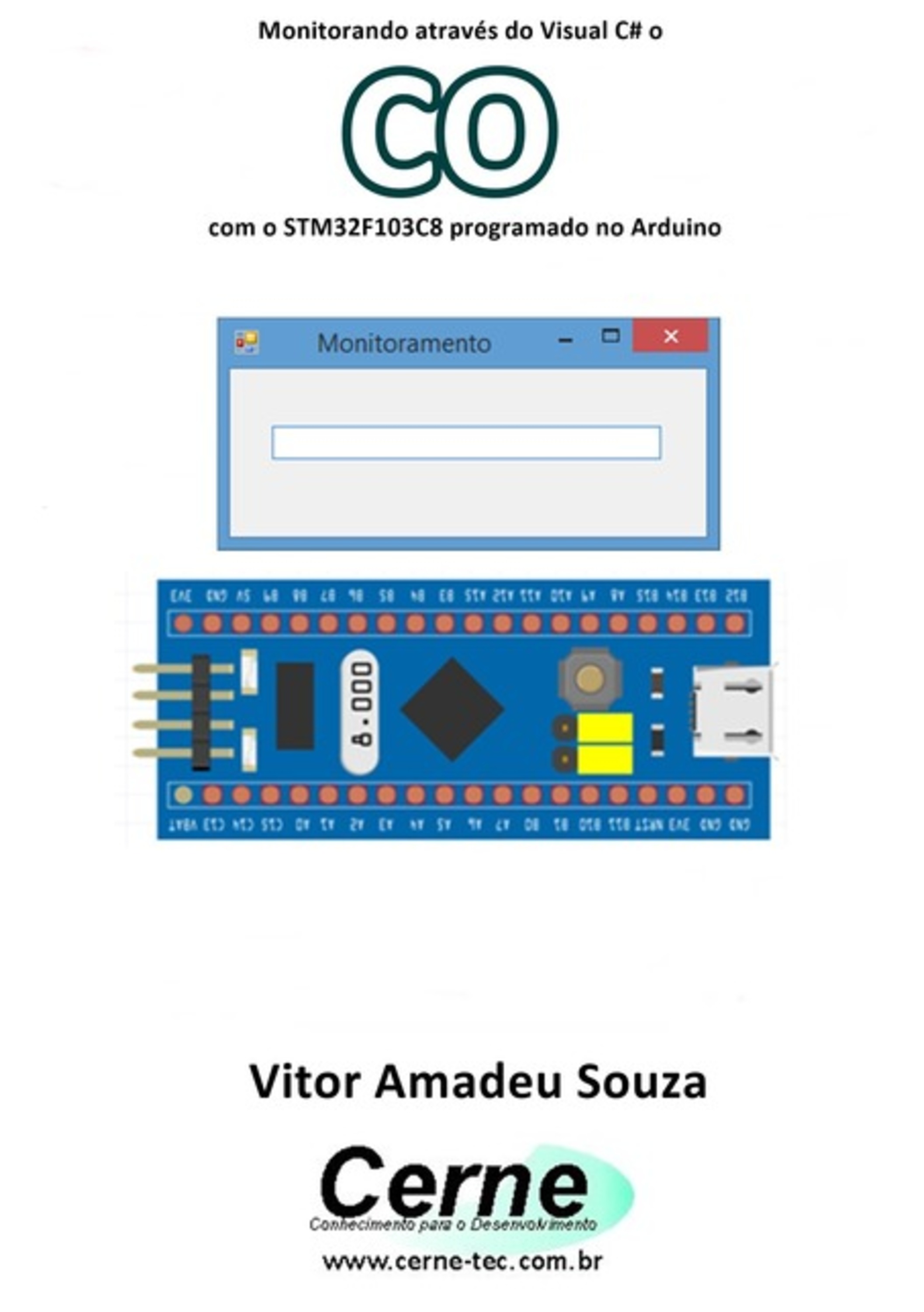 Monitorando Através Do Visual C# O Co Com O Stm32f103c8 Programado No Arduino