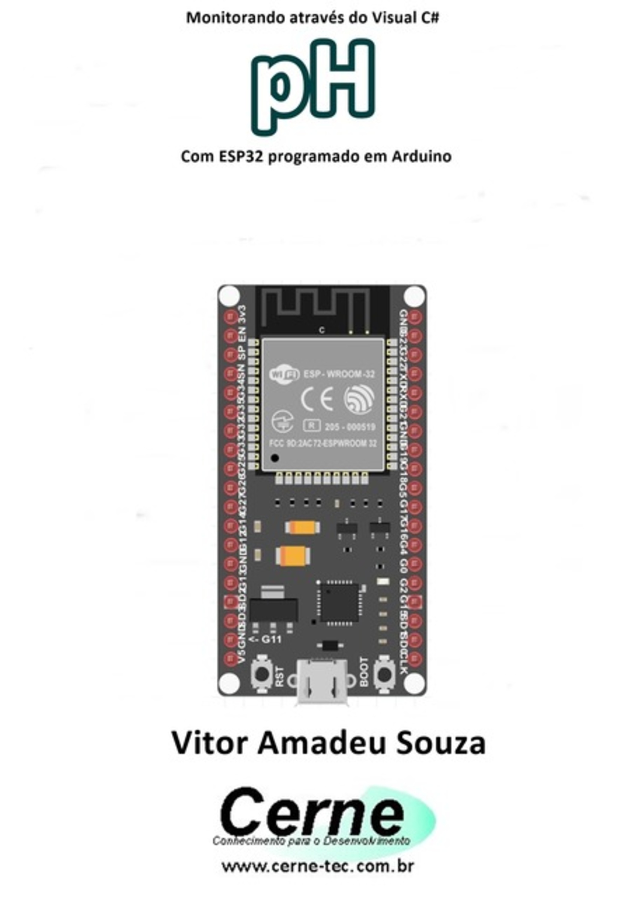 Monitorando Através Do Visual C# Ph Com Esp32 Programado Em Arduino